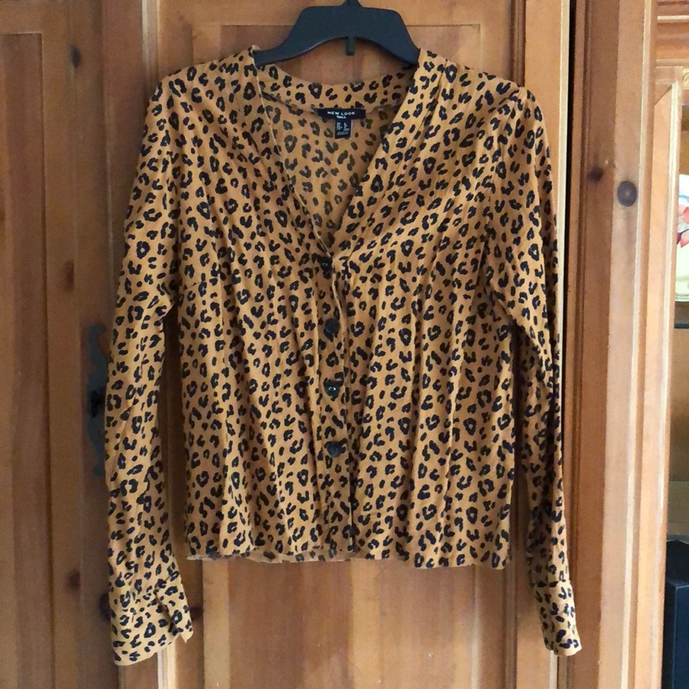 Cheetah blouse